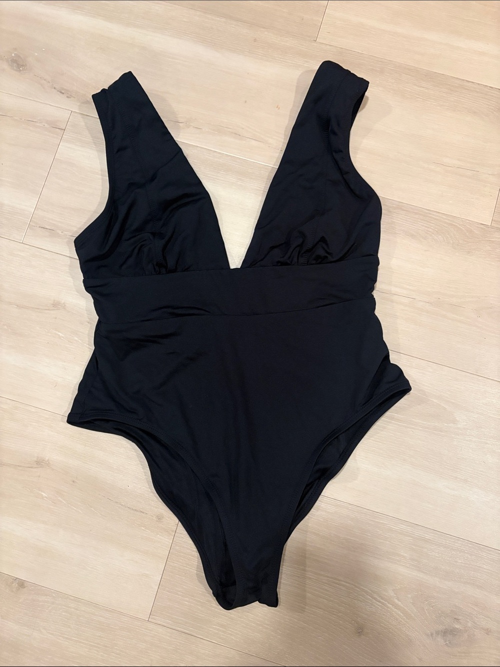 Andie Black Classic Scoop One-Piece